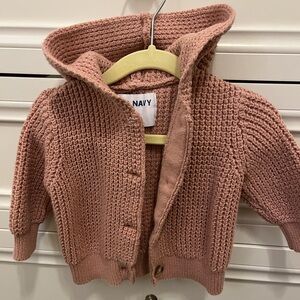 Old navy dusty rose cardigan